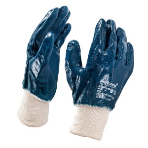 Перчатки полный 2-й нитрил облив (кислотно-щелочностойк)