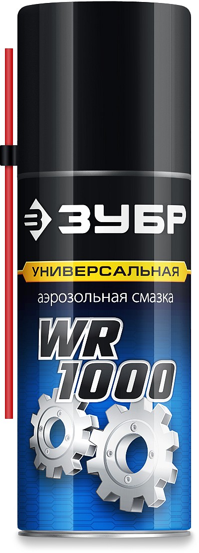 Смазка многофункцион. аэрозольн. WR-1000, 400мл ЗУБР