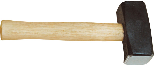 Кувалда, деревянная рук., 1500гр Pobedit
